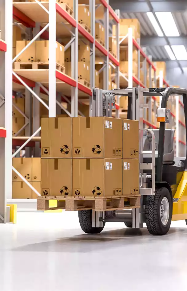 Shipment placement one place to another place in warehouse